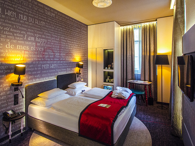Zwei Übern. für zwei Personen im Mercure Vienna First